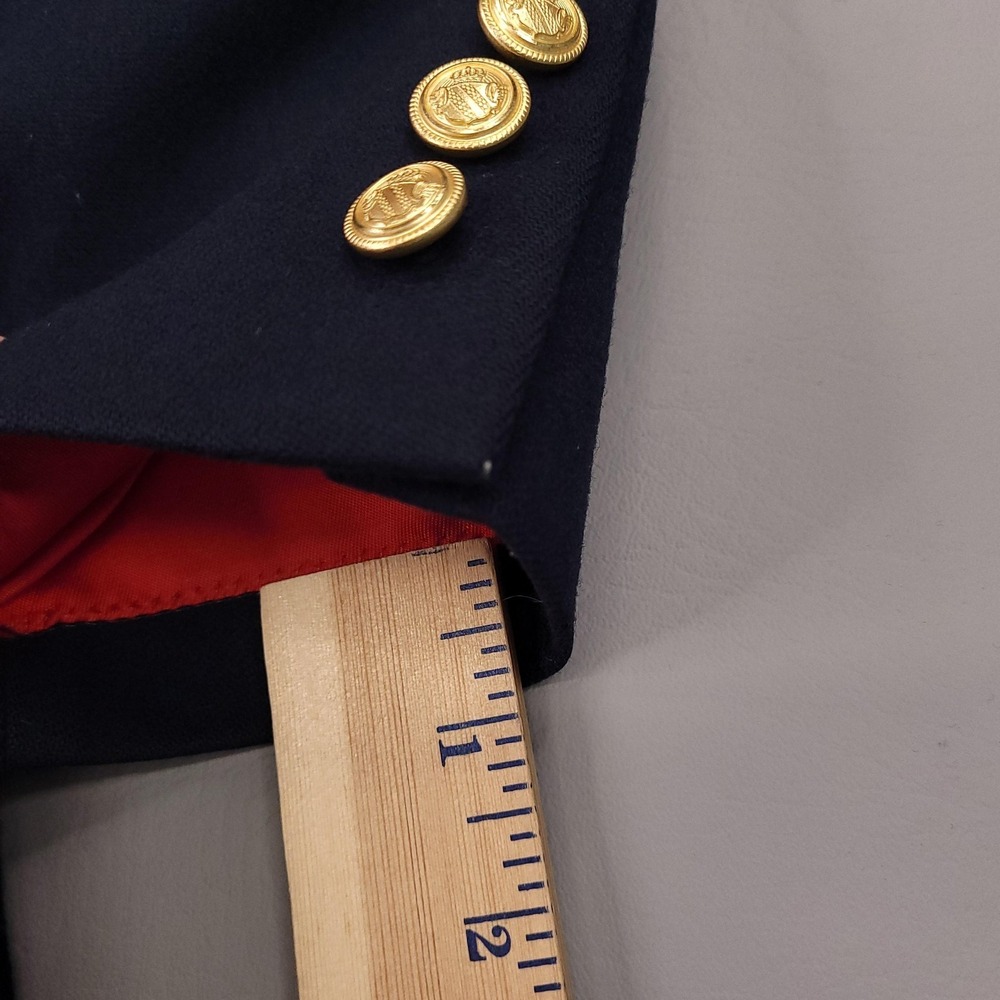 Shefford Anderson-Little Blazer Mens 42 Wool Gold Button Sport Coat Jacket - Picture 15 of 16